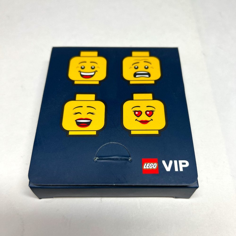 LEGO Exclusive Minifigure Heads Drink Coasters 4 Pack NEW 5007623